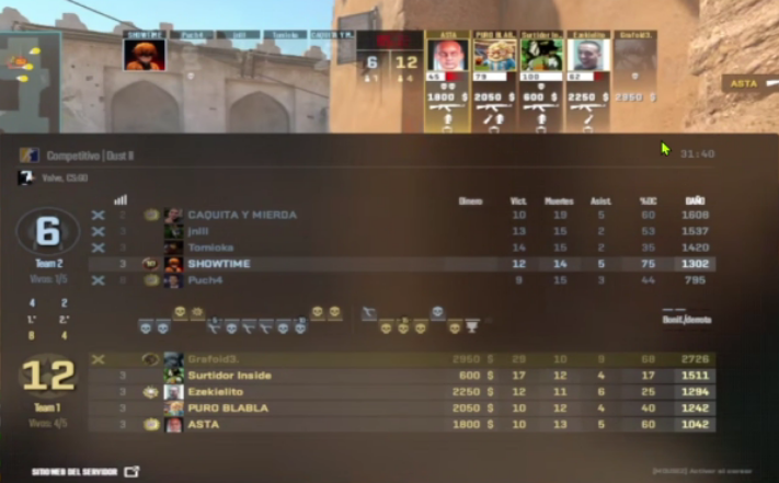 Captura de Dust 2
